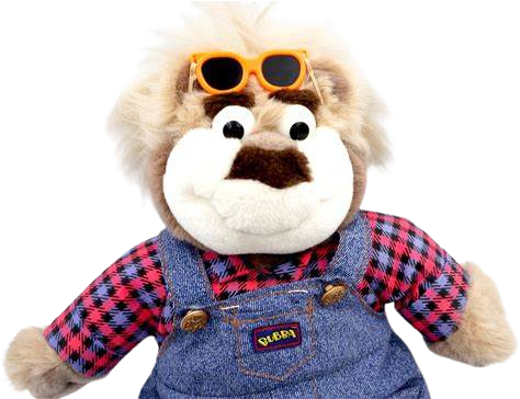Real Talkin’ Bubba in overalls and orange shades